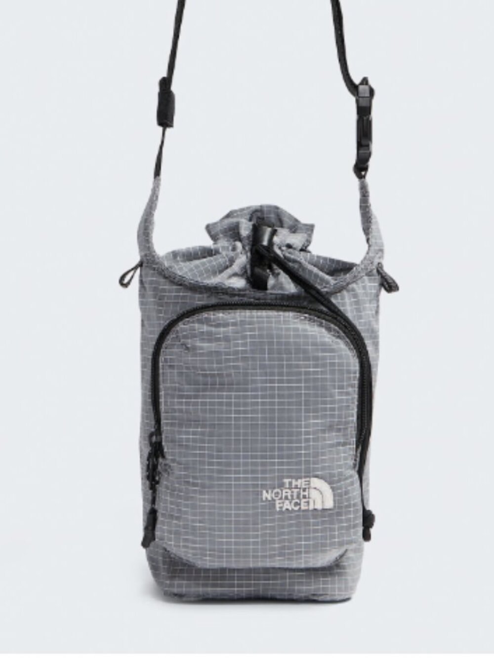 NWT The North Face Never Stop Bucket Bag Grey Reflective Water Bottle NEW